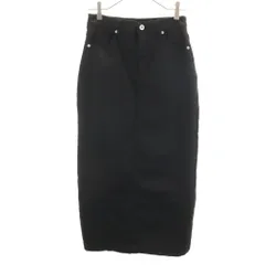 ナノユニバース ロング丈 タイトスカート 38 ブラック nano universe レディース