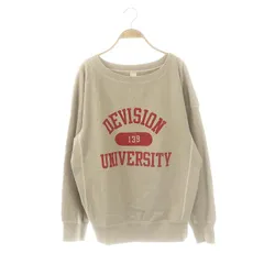 STAMMBAUM/シュタンバウム】 DEVISION CREW NECK SWEAT