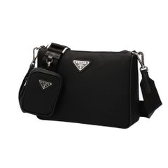 Prada 極美品 サフィアーノ シティ ショルダーバッグ エンベローブ 