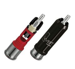 WBT RCAプラグ 4個1組 WBT0110AG RW 銀素材タイプ【新品未開封/完了品】