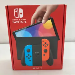 05w10055 【未使用 Nintendo Switch】ニンテンドースイッチ本体 有機ELモデル ネオン 箱つぶれあり ＊検品開封済み＊  ◎未使用品◎