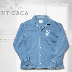 送料無料　TITICACA　チチカカ　刺繍ジャケット　サイズ:L　即日発送　ショップをフォローでお得なクーポン発行してます！