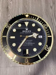 ロレックス ROLEX 掛け時計 サブマリーナブラック