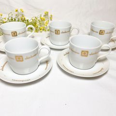 ノリタケ　新幹線開通記念 カップ&ソーサー　5客
