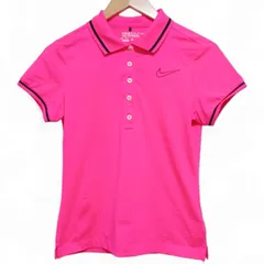 【211618】NIKE GOLF ナイキゴルフ  レディース　360度ストレッチポロシャツ　半袖　サイズ：S  ・ ピンク