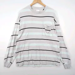 Name./ﾈｰﾑ/1/ﾎﾞｰﾀﾞｰｶｯﾄｿｰ/ﾛﾝT/長袖Tｼｬﾂ/NMCU-20SS-012/GRAY/ｸﾞﾚｰのサムネイル