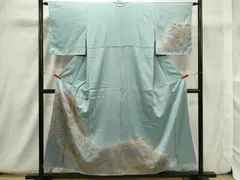 平和屋着物■中国三大刺繍　スワトウ刺繍　訪問着　正倉院花文　金彩　正絹　逸品　未使用　CAAR8725in