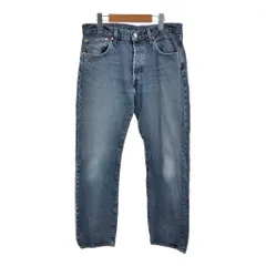 Levi's リーバイス 501 デニムパンツ ブルー (メンズ W33 L32) 中古 古着 S1125