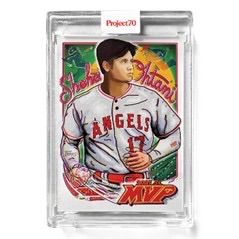 大谷翔平MVP記念カードToppsProject70カード722-Efdot