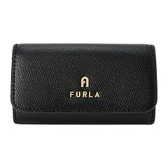新品 フルラ FURLA キーケース カメリア ネロ