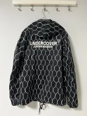 John UNDERCOVER アンダーカバー UFO 総柄コーチジャケット アンダーカバー UNDERCOVER ×VALENTINO バレンティノ 19AW UFO柄