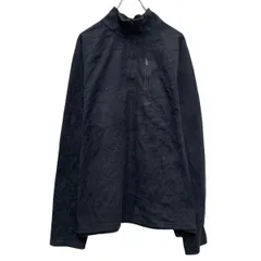 L.L.Bean フリース ジャケット エルエルビーン XL ブラック ビッグサイズ ハーフジップ 古着卸 アメリカ仕入 a610-6297