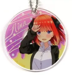 【中古】雑貨 [単品] 中野二乃 アクリルキーホルダー 「映画 五等分の花嫁 POP UP SHOP in 新宿マルイアネックスVol.7 Anisugarドーナツ Tearful Smile」 同梱品