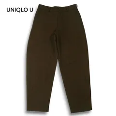 UNIQLO U ユニクロ ユー ルメール 秋冬★ ウール ブレンド ワイドフィット パンツ Sz.76cm メンズ