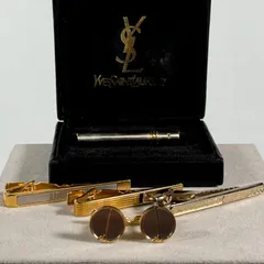 ネクタイピン・カフス（ダンヒル/バーバリー/イヴ・サンローラン）計５点セット