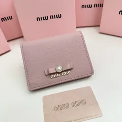 2024年最新】miumiu 財布 パールの人気アイテム - メルカリ