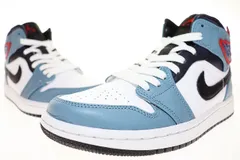 ナイキ NIKE × FACETASM AIR JORDAN 1 MID SE FRLS APLA CELESTIAL TEAL 24.5cm CU2802-100 ファセッタズム エア ジョーダン ミッド フィアレス セレスチアル ティール ▲■250513