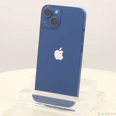 〔中古品〕iPhone13 256GB ブルー MLNM3J／A SIMフリー【258】