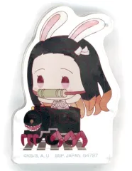 【中古】アクリルスタンド・アクリルパネル 竈門禰豆子(ピョン子) アクリッツマスコット～無限列車ver.～ 「一番くじ 鬼滅の刃 ～心を燃やせ～」 E賞