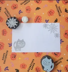 消しゴムはんこ ハロウィン Halloween ①