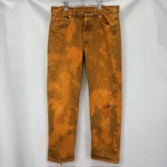 Levi's 90年代 501 後染 デニムボトム ダメージ ジーンズ サイズW38Ⅼ30 MADE IN USA 07070511 01