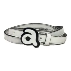 新品未使用　14300円の品　archivio ホワイト/イエロー 細ベルト 2025年最新】archivio ベルトの人気アイテム - メルカリ