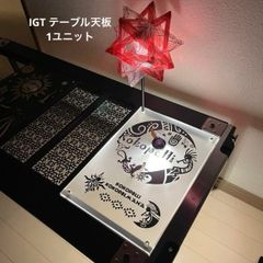 ⭕️IGTテーブル アクリル天板　1ユニット　収納袋付　ランタンポール付き