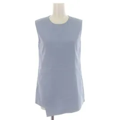 ステラマッカートニー STELLA McCARTNEY ブラウス プルオーバー ノースリーブ スリット 419817 36 S 青 ブルー /DKのサムネイル
