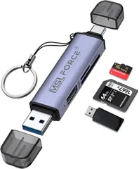 【新着商品】1 in 高速転送170Mb/s Type-C 3 3in1 3.0 カードリーダー sd USB 2tb 小型 sdカード 軽量 ハブ sd タイプc usb3.0 データ転送 5gbps usbカードリーダー type3 iphone15/16