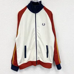 FREDPERRY フレッドペリー　トラックジャケット　希少タグ　L ジャージ 2025年最新】fred perry トラックジャケット lの人気アイテム