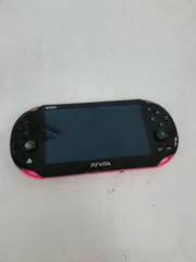 SONY PS Vita 本体 PCH-2000 ブラック ピンク 通電起動初期化済 ゲーム動作未確認 SDカード32GB付 ソニー