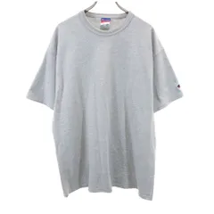 チャンピオン 半袖 Tシャツ L グレー Champion メンズ 古着 【240503】 メール便可