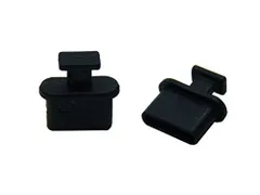 つまみあり (黒) 6個/パック 機器側コネクタ用キャップ USB3.1Type-C USB31CACK-B1-6 テクノベインズ