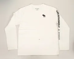 abercrombie New York Kids Used T Shirts USA MODEL アバクロンビ フィッチ ジュニア 長袖Tシャツ 11歳～12歳用 ユーズド ティーシャツ アバクロンビーアンドフィッ アバクロ 長袖 シャツ