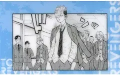 【中古】キャラカード 松野千冬(中学生) 「東京リベンジャーズ 原画展 TOKYO卍REVENGERS EXHIBITION トレーディングクリアカード」