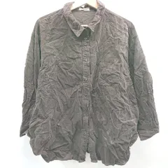 ◇ Θ SM2 サマンサ モスモス シンプル系 長袖 長袖シャツ サイズF ブラウン系 レディース メンズ E  【1507160032432】