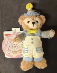 東京ディズニーシー ぬいぐるみバッジ Duffy and Friends/From ALL of Us ダッフィー(オーバーオール) 40周年