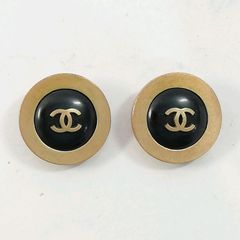 シャネル CHANEL イヤリング ココマーク ブラック 95A MBZ907 - メルカリ