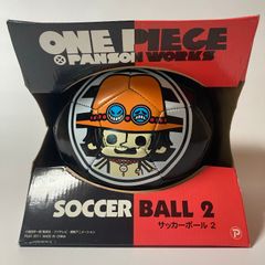 ONE PIECE サッカーボール2 エース パンソンワークス 未使用 箱潰れあり