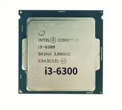 Intel Core i3-6300 SR2HA 2C 3.8GHz 4MB 51W LGA1151 BX80662I36300 - メルカリ