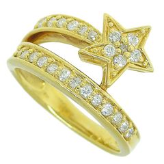 K18 ダイヤモンド 0.63ct スターリング 星モチーフ - メルカリ