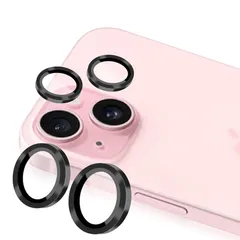 対応 iPhone 15 / iPhone 15 plus カメラフィルム アルミ合金製 【2枚セット 日本製素材 - 高 品質 】 iphone15 レンズフィルム iphone15plus カメラ保護 フィルム レンズ 保護カバー カメラカバー （超耐 1