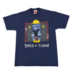 タワーオブテラー Tower Of Terror Tシャツ 90s USA製 TOWER OF TERROR Tシャツ タワーオブテラー - メルカリ