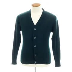 【中古】ルトロワ Letroyes ウール カーディガン ダークグリーン【サイズM】【メンズ】のサムネイル