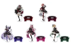 【中古】アクリルスタンド・アクリルパネル 全5種セット アクリルスタンド ドレスver.  「バーチャルYouTuber ホロライブ 秘密結社holoX×セブンイレブン」