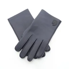 HERMES エルメス レザーグローブ 手袋　黒　革　7 2025年最新】HERMES メンズ 手袋の人気アイテム - メルカリ