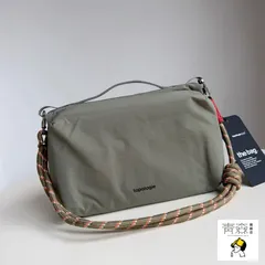 ポロジー topologie Bottle Sacoche ボトルサコッシュ トポロジー ショルダーバッグ 大容量 シンプル グリーン【ストラップ付き】