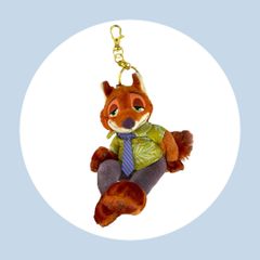ディズニー【ニック・ワイルド】 ぬいぐるみキーホルダー・キーチェーン iketerunuigurumi