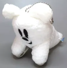 【中古】ぬいぐるみ ミッキー(ゴースト) 肩乗せぬいぐるみマスコット(クリップ付き) 「ディズニー・ハロウィーン2022」 東京ディズニーリゾート限定