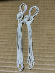 狩衣、浄衣用　袖口　左右紐　人絹　新品　送料込